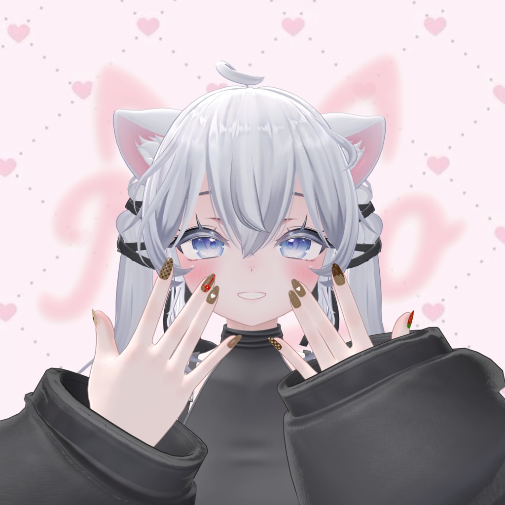 【Free】チョコレートネイル【MDollnail対応】