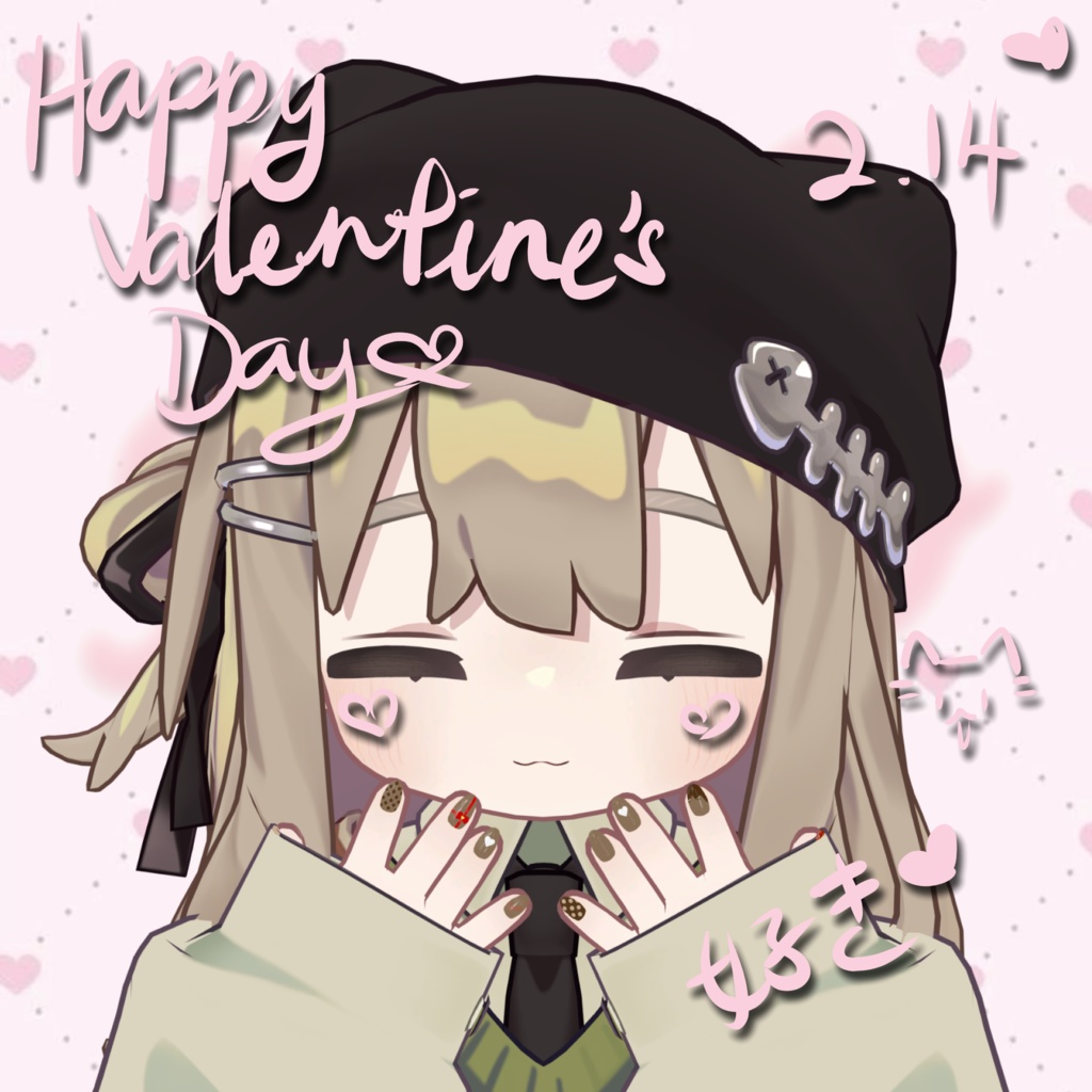 【Free】チョコレートネイル【MDollnail対応】