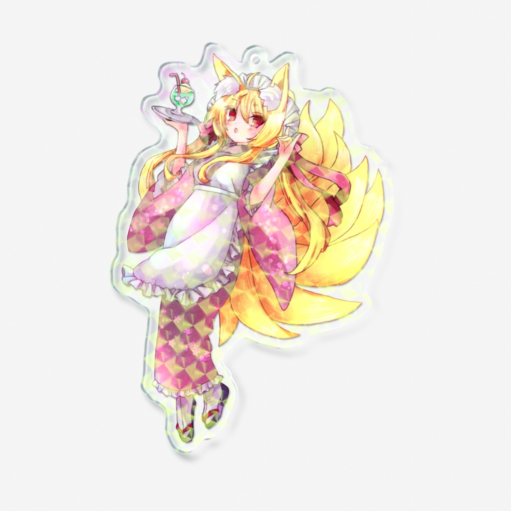 喫茶狐 アクリルキーホルダー