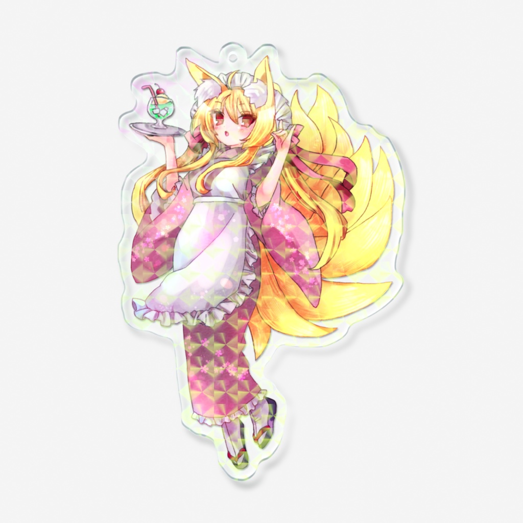 喫茶狐　アクリルキーホルダー