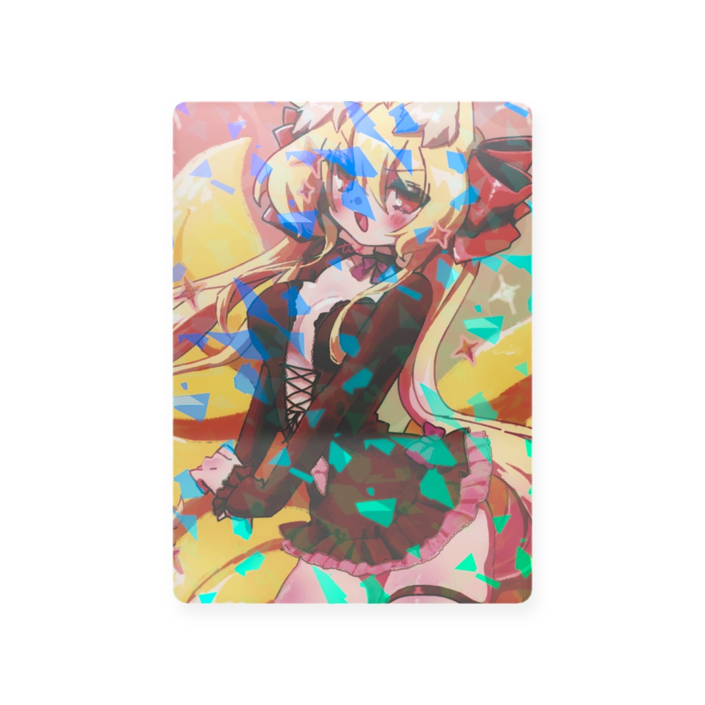 うちの狐 プラスチックカード