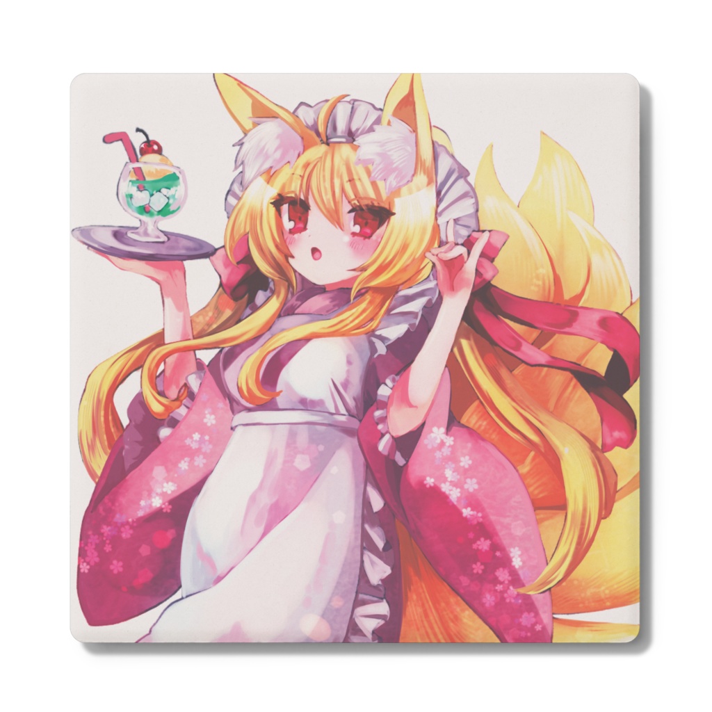 喫茶狐　コースター