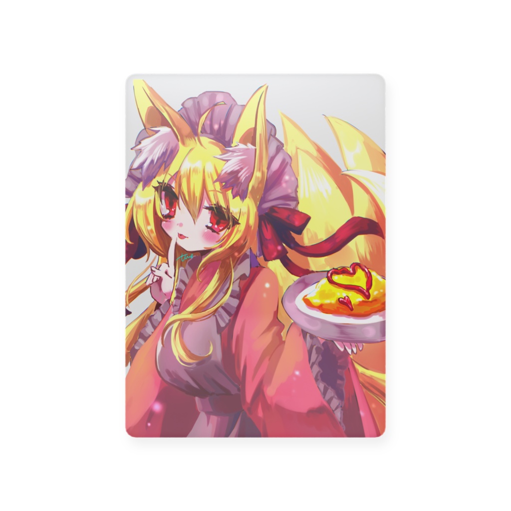 喫茶狐　裏メニュー　プラスチックカード