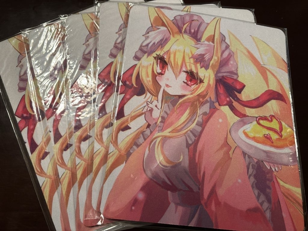 うちの狐 ソフトマウスパッド