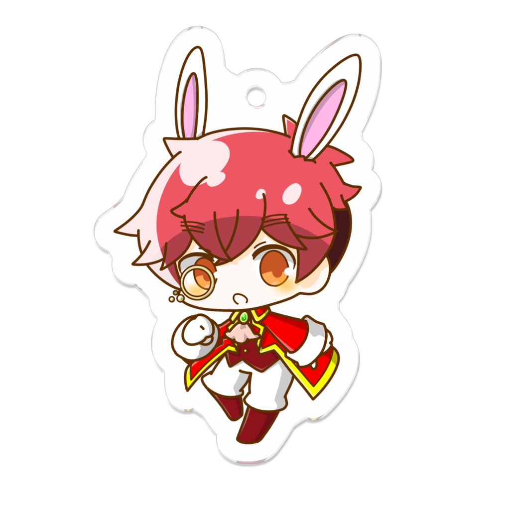 白うさぎ ジェラルド(アクキー)