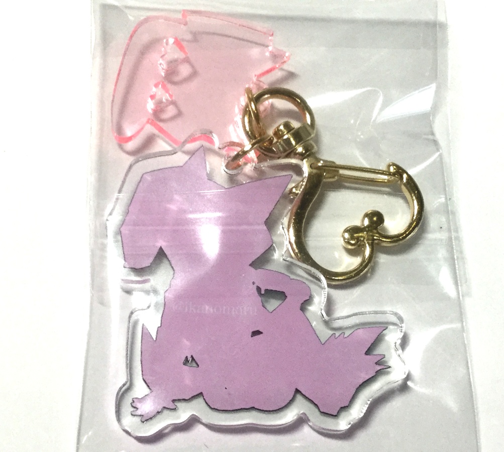 『悪役イカノさん』アクリルキーホルダー