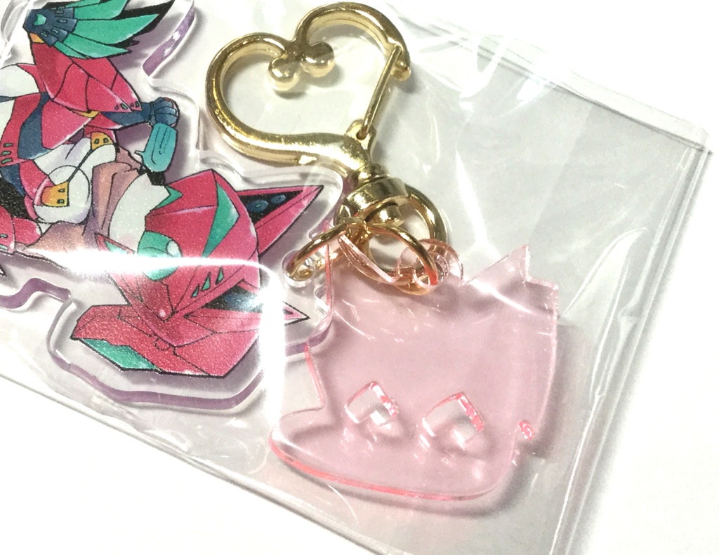 『悪役イカノさん』アクリルキーホルダー