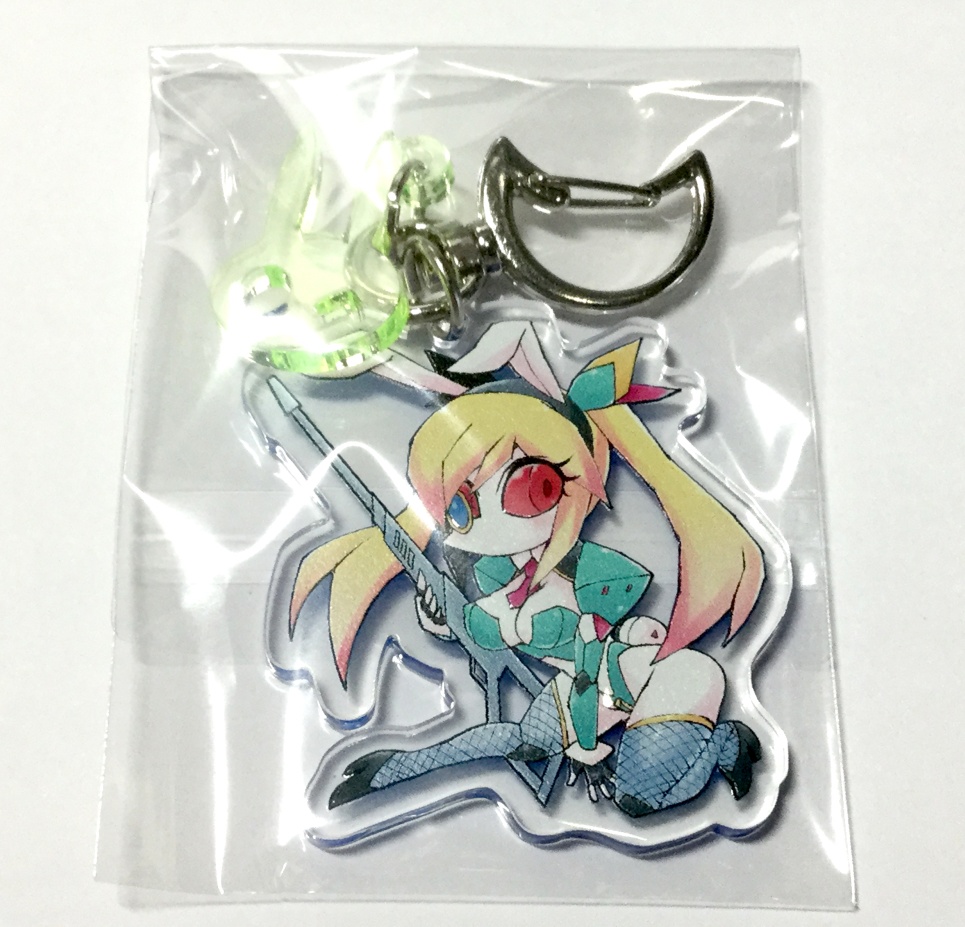 『ウサギ型ロボ娘さん』アクリルキーホルダー