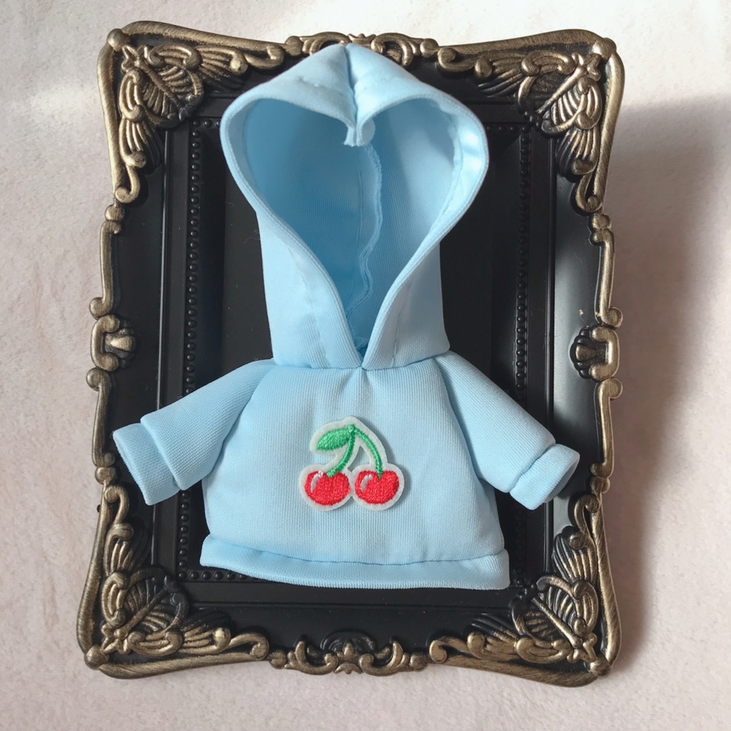 アップリケ×パーカー