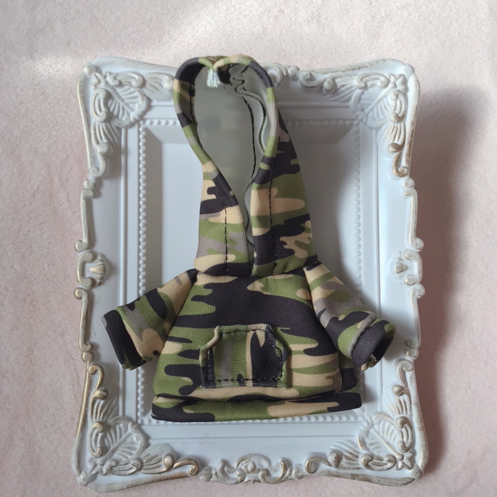 アップリケ×パーカー