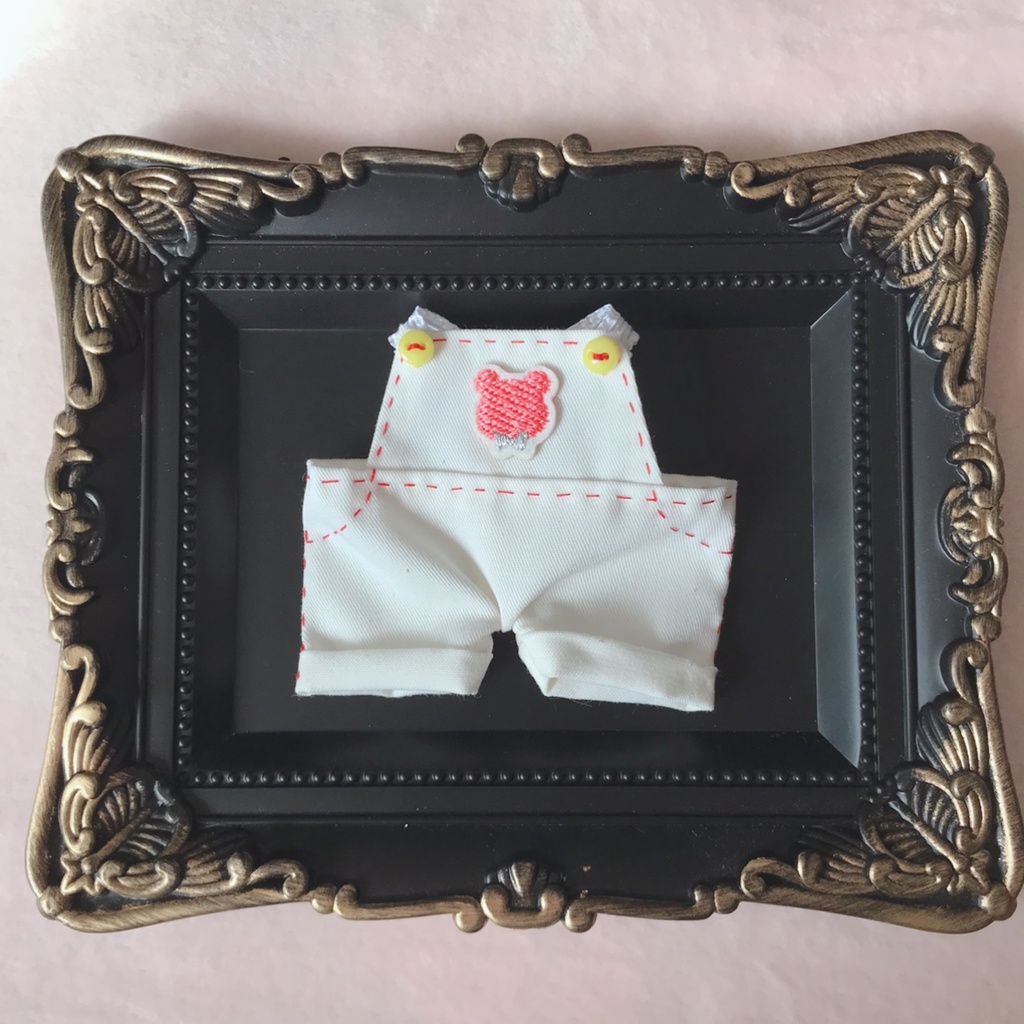 【再販】【デザイン変更あり】くまちゃんサロペット