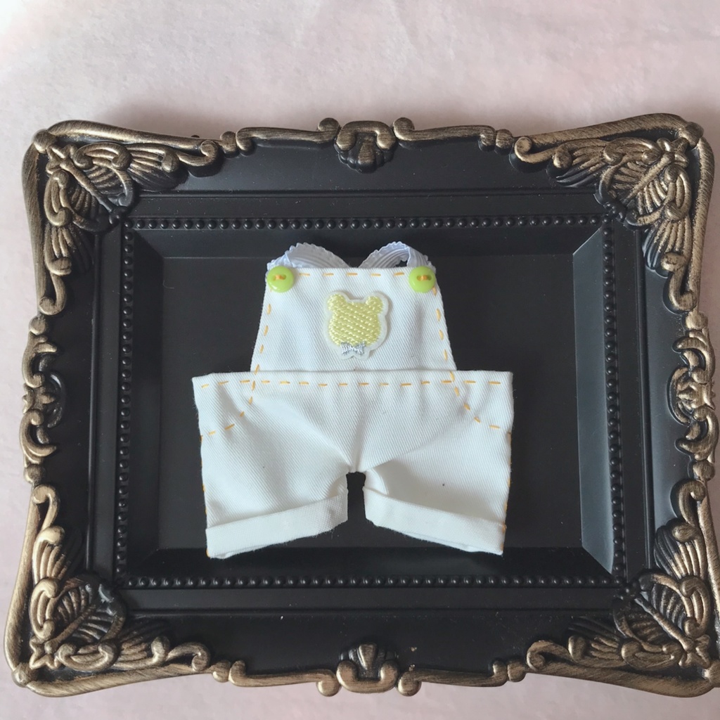 【再販】【デザイン変更あり】くまちゃんサロペット