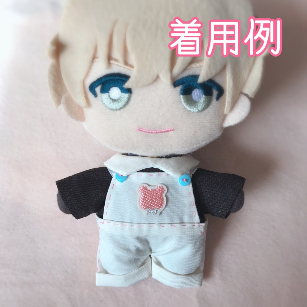 【再販】【デザイン変更あり】くまちゃんサロペット