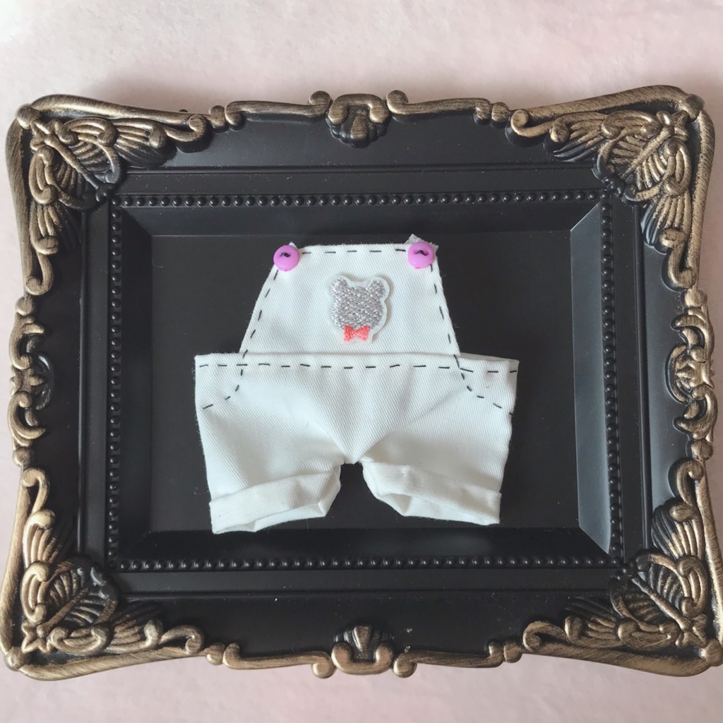 【再販】【デザイン変更あり】くまちゃんサロペット