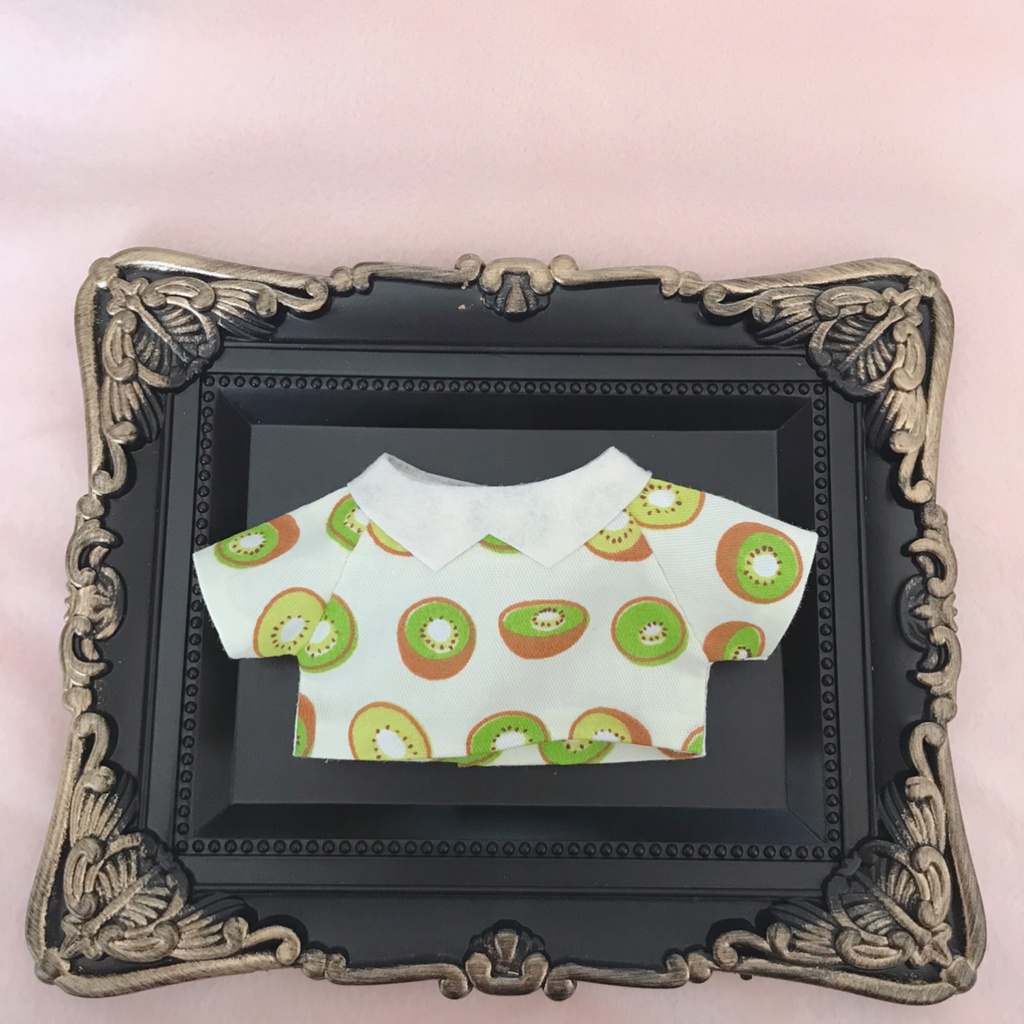 総柄フルーツシャツ