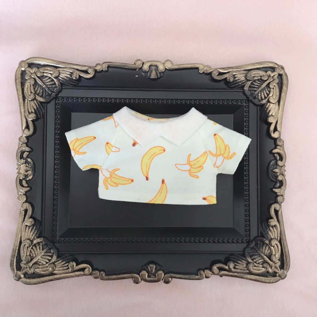 総柄フルーツシャツ