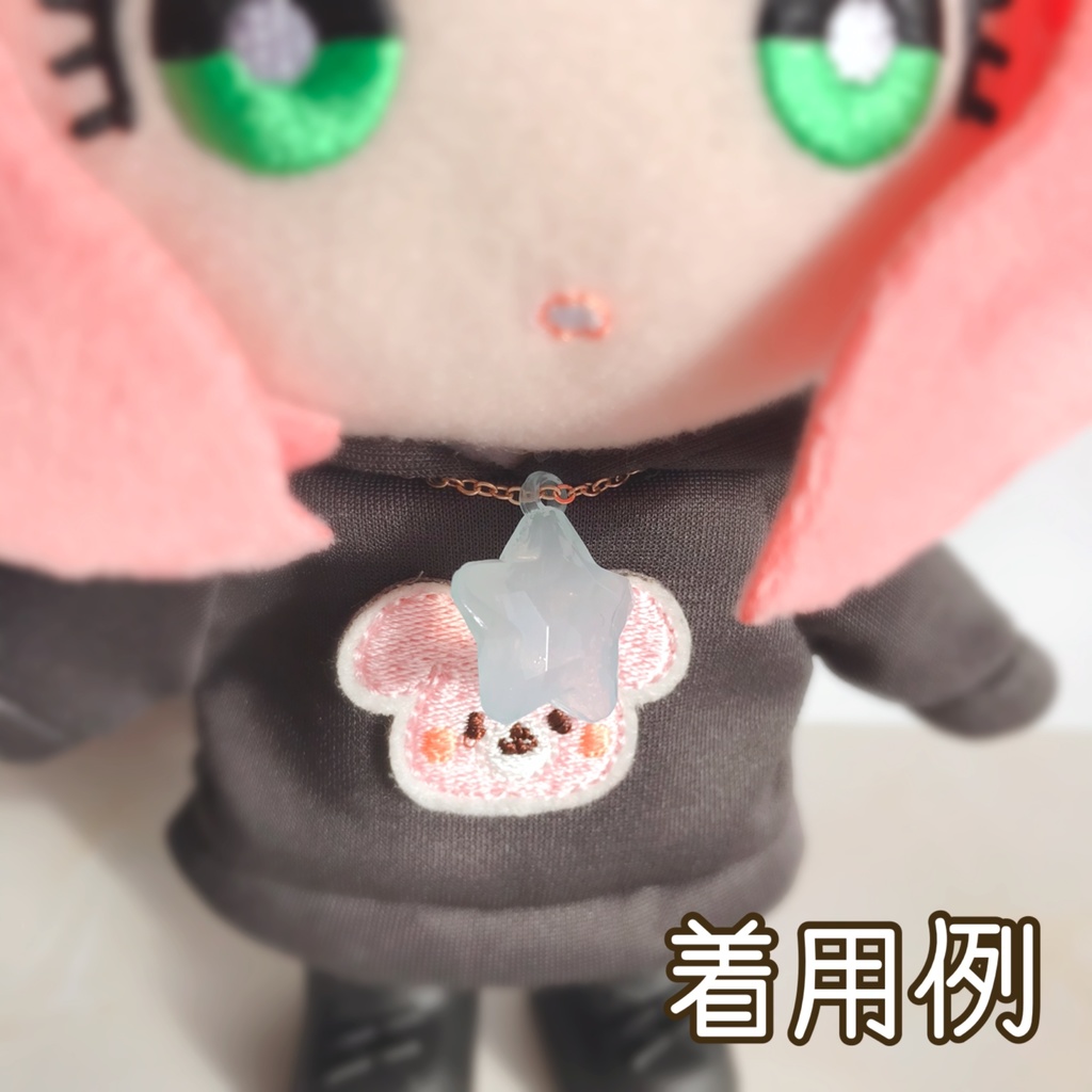 星のネックレス- ̗̀ 𖤐 ̖́-