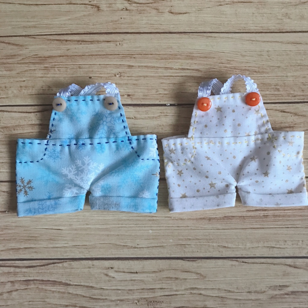 キラキラ箔押しサロペット