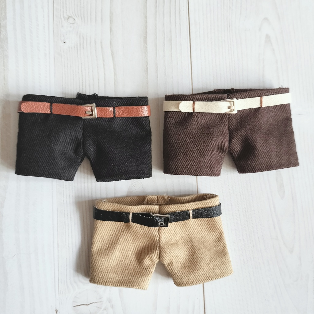 ベルト付きチノパン