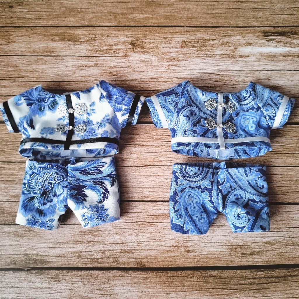 藍色的漢服上下2点