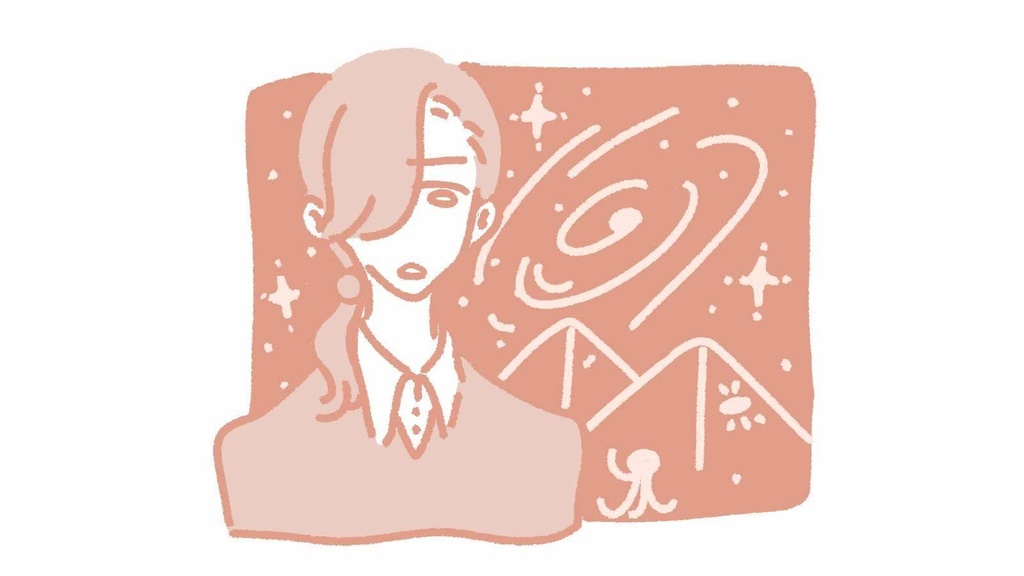 宇宙立花くんTシャツ