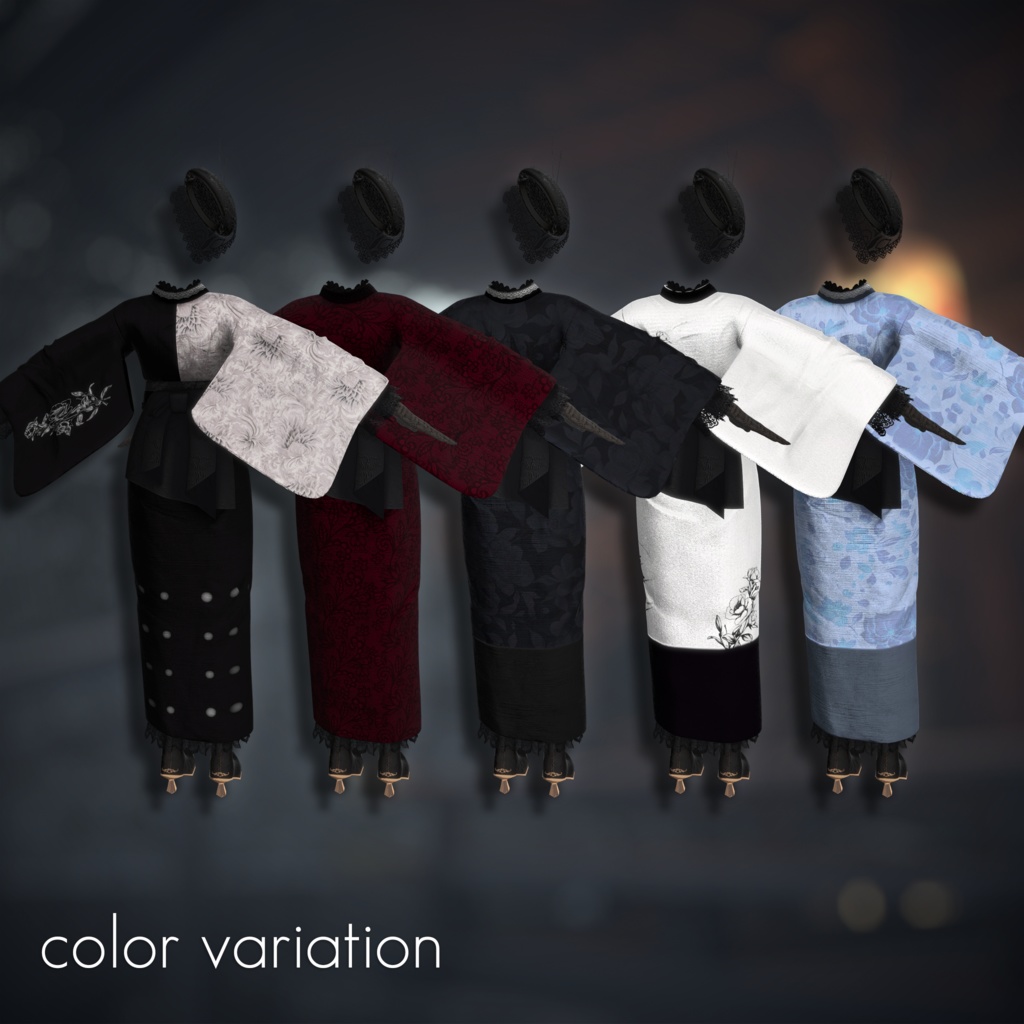 Romanticist 【7アバター対応 着物衣装】