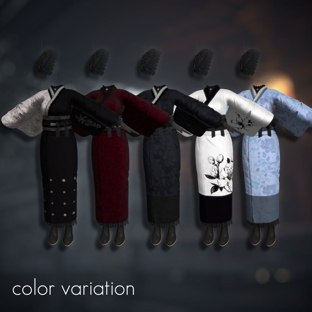 Romanticist 【7アバター対応 着物衣装】