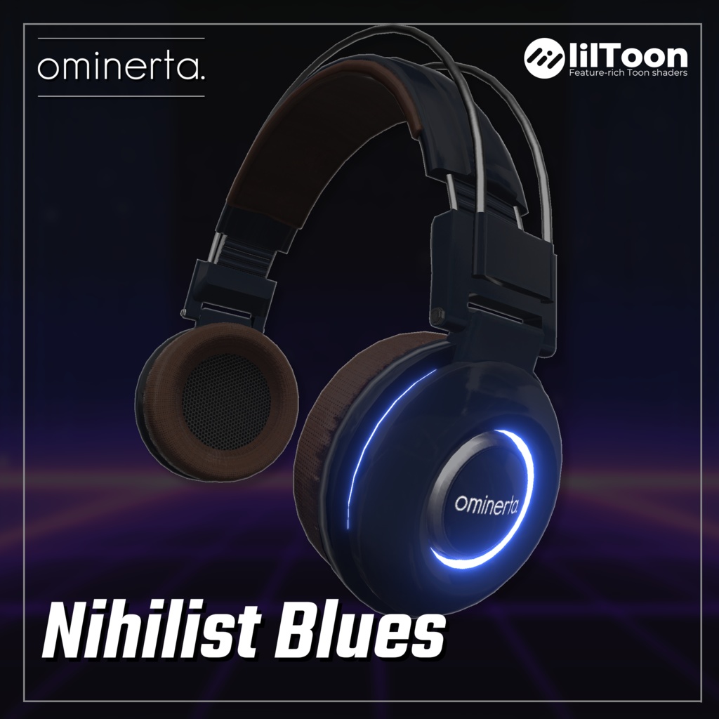 【Nihilist Blues】オーディオリンク対応ヘッドホン