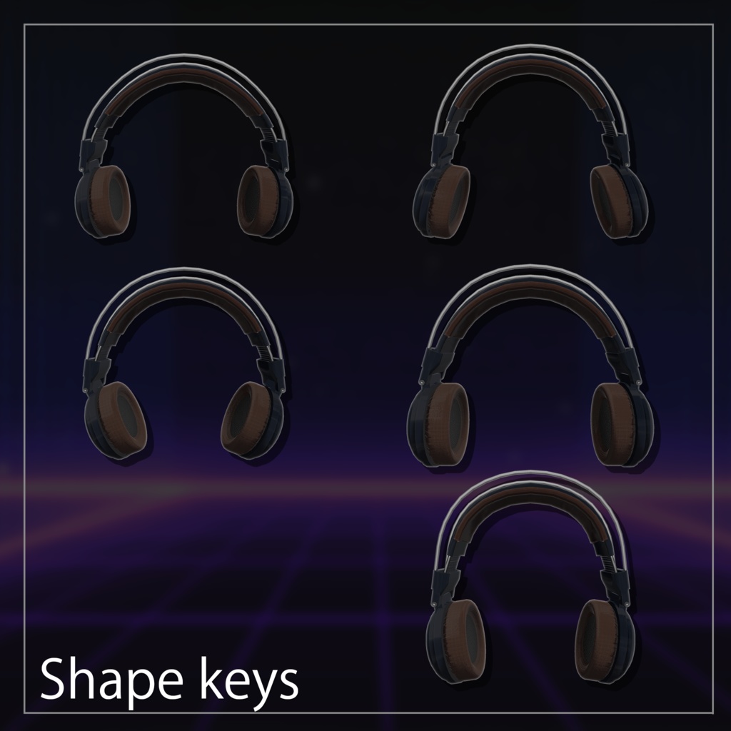 【Nihilist Blues】オーディオリンク対応ヘッドホン