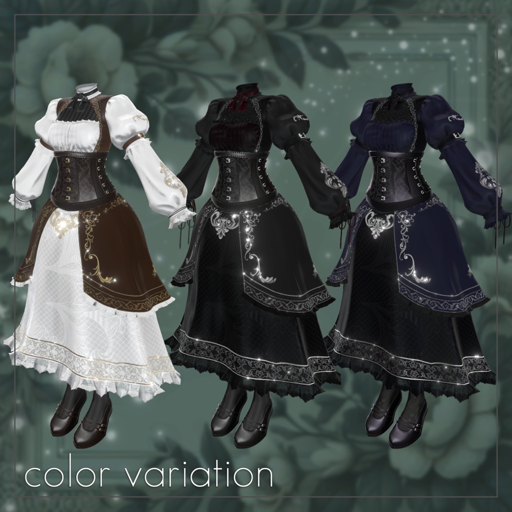 In Bloom 【7アバター対応 ドレス衣装】