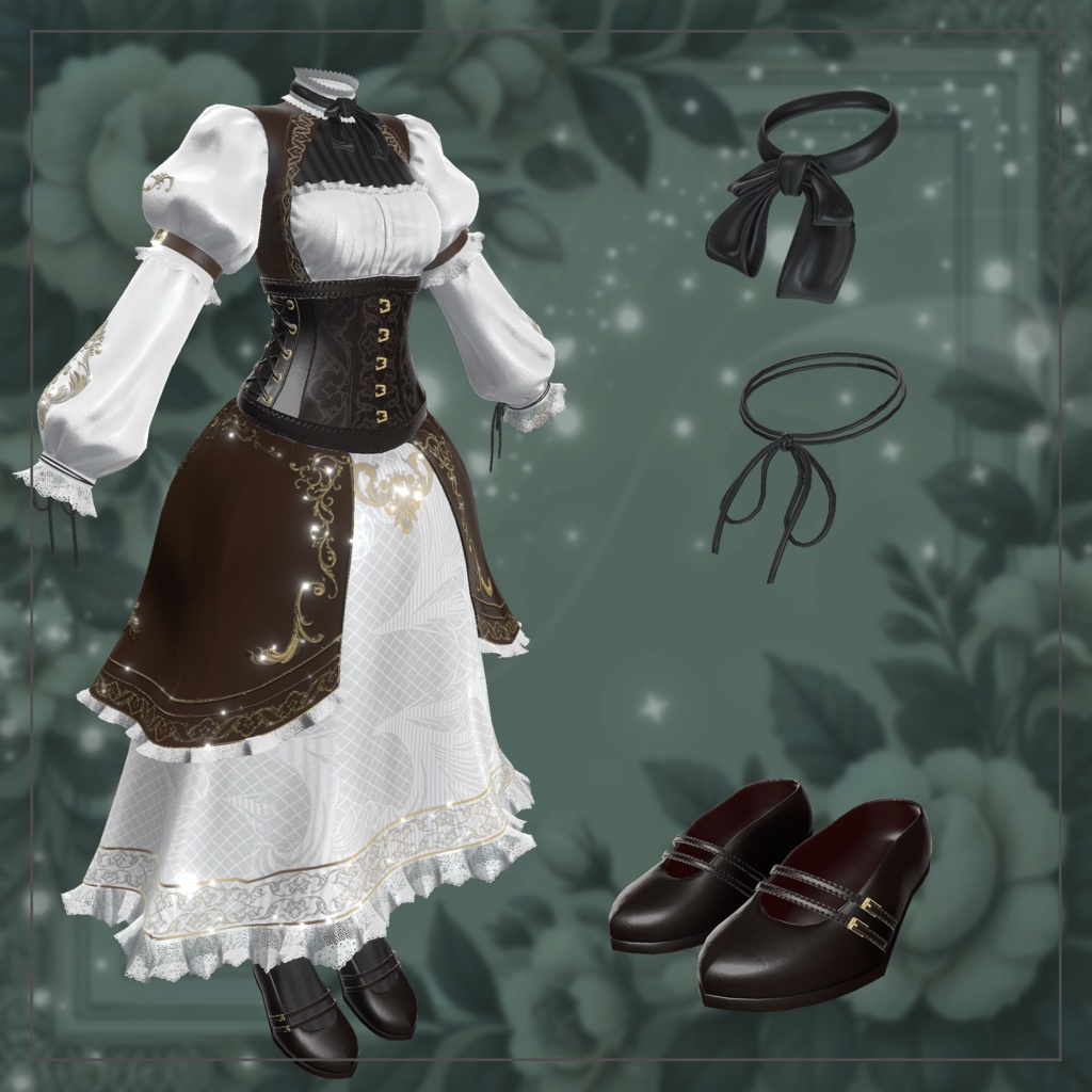 In Bloom 【7アバター対応 ドレス衣装】