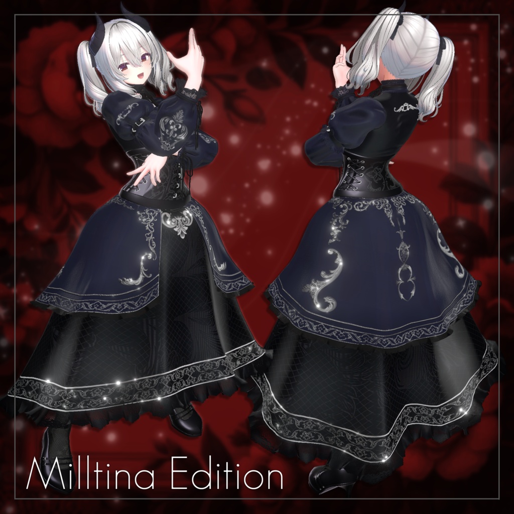 In Bloom 【7アバター対応 ドレス衣装】