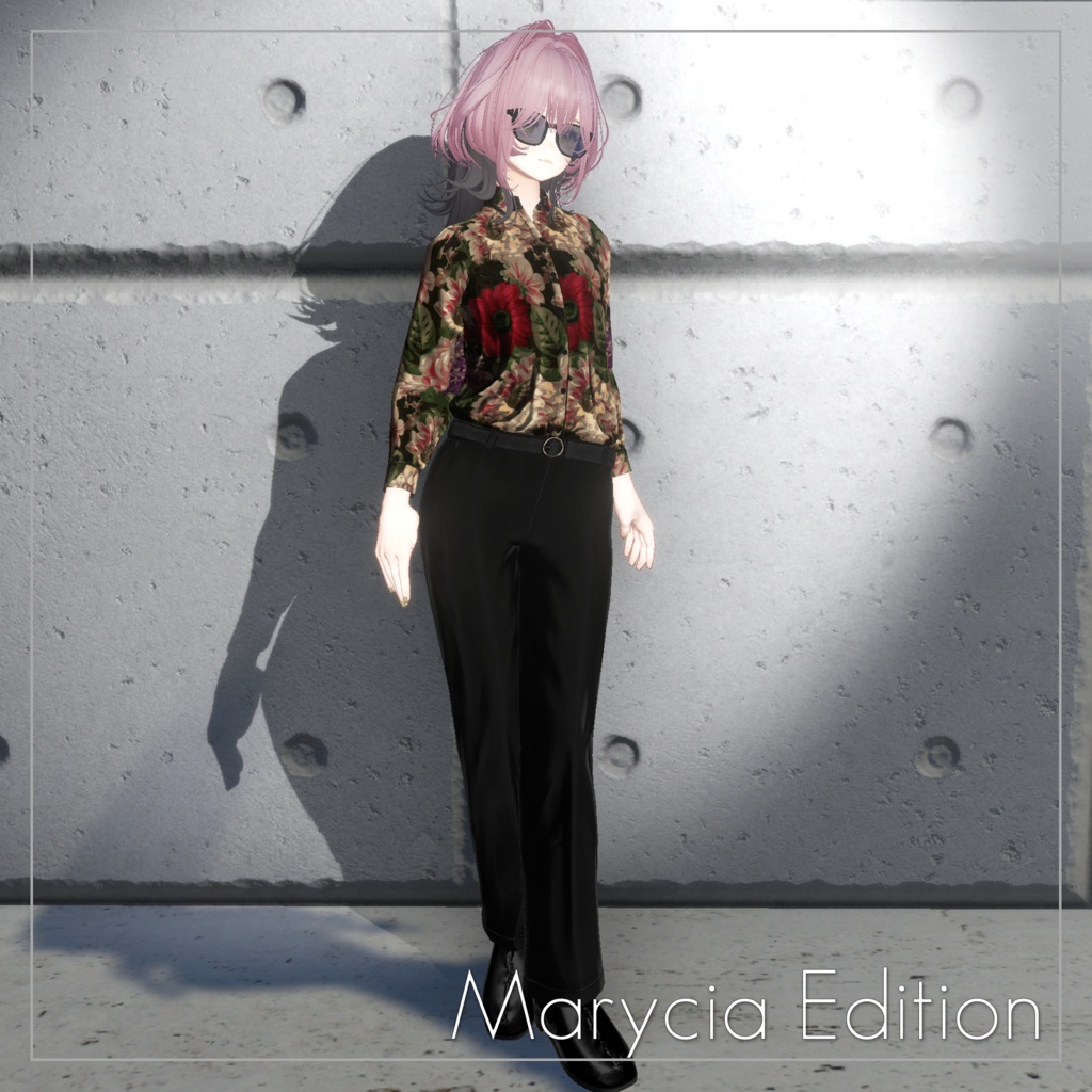 📢セール中📢 Love Flies 【8アバター対応 柄シャツ衣装】