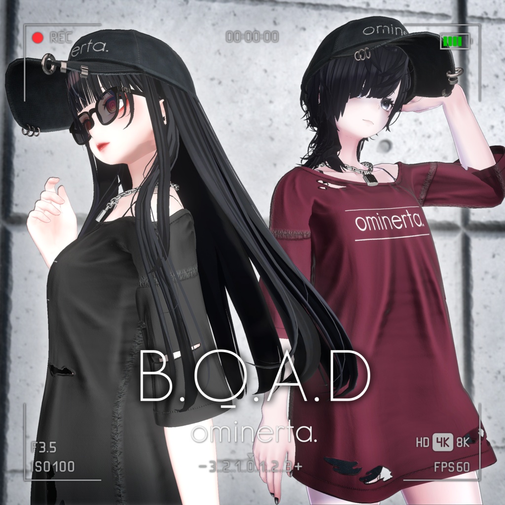 B.Q.A.D 【7アバター対応 柄シャツ衣装】