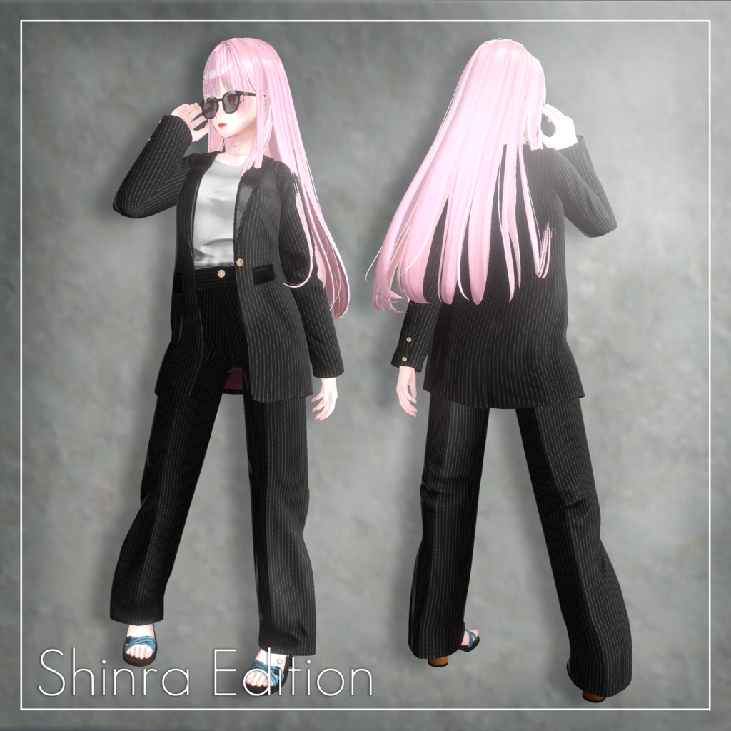 Poker Face 【7アバター対応 スーツ衣装】