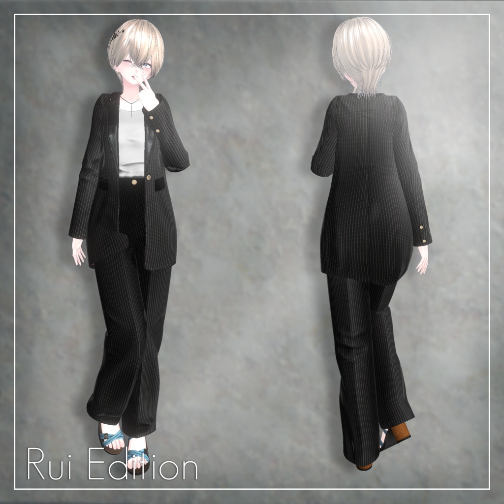 Poker Face 【7アバター対応 スーツ衣装】