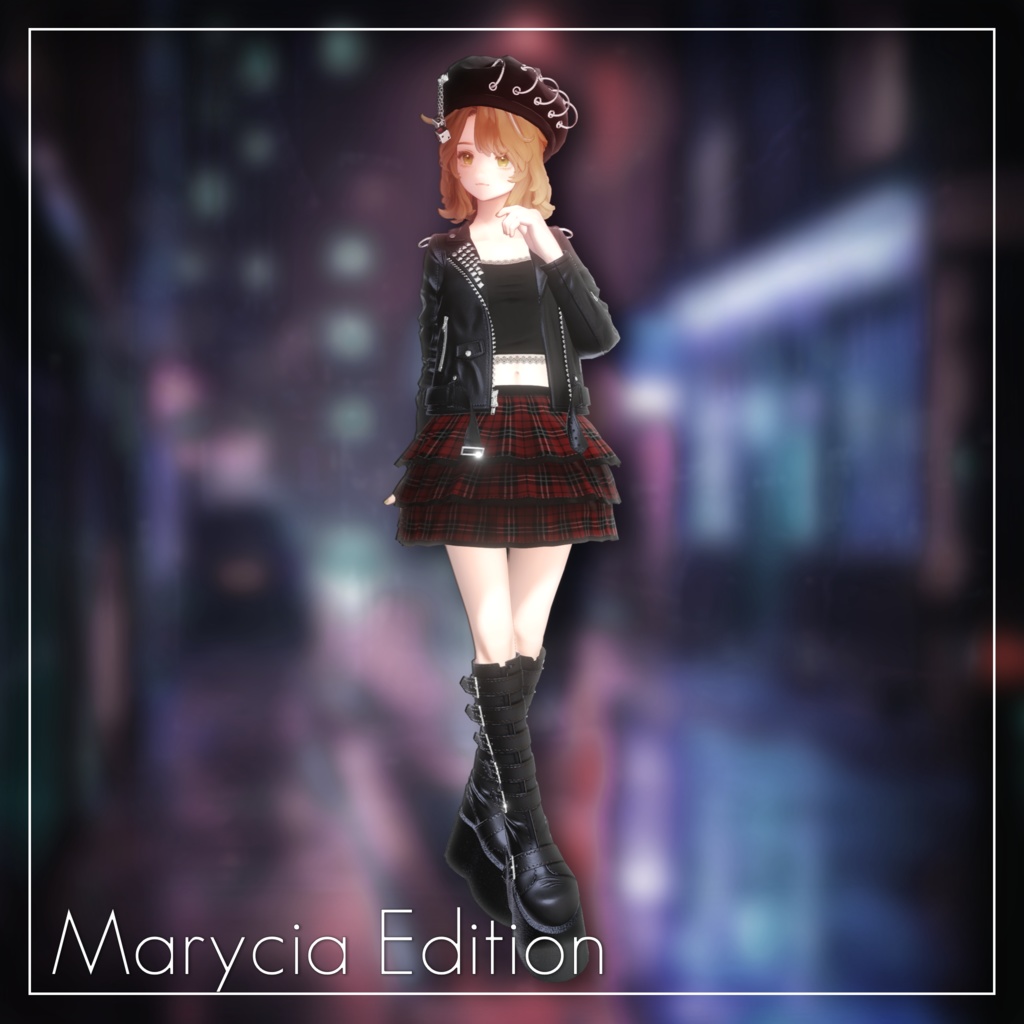 Fascination Street 【7アバター対応 ロンドンパンクスタイル衣装】