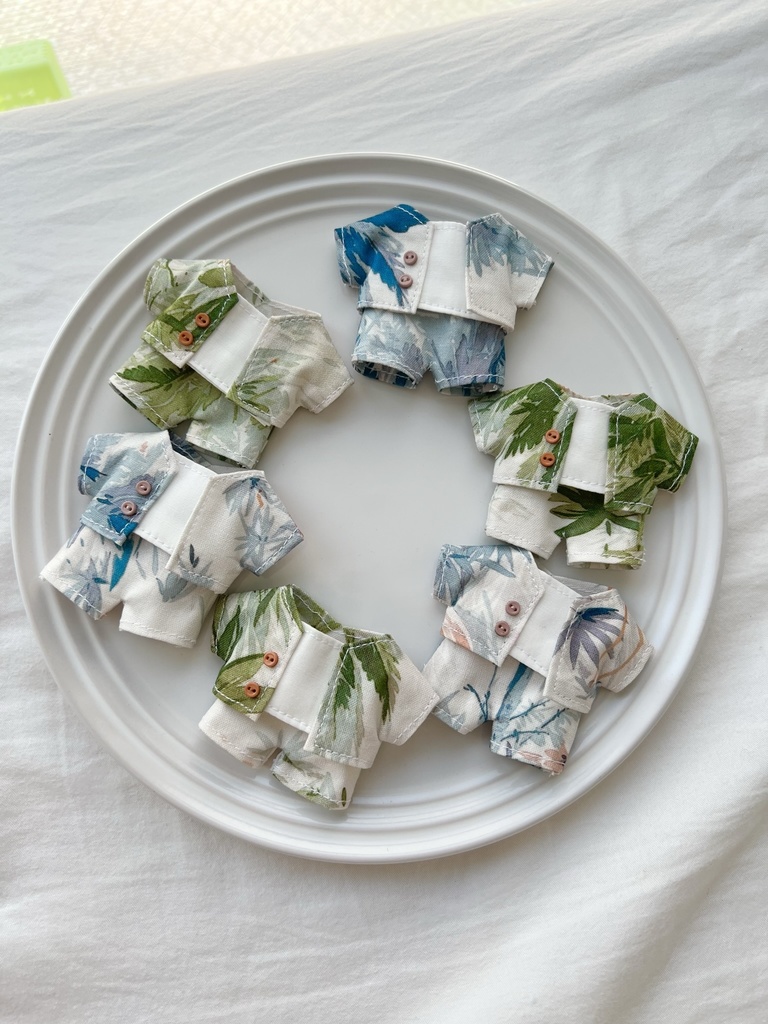 レイヤード風セットアップ(フラミンゴ)