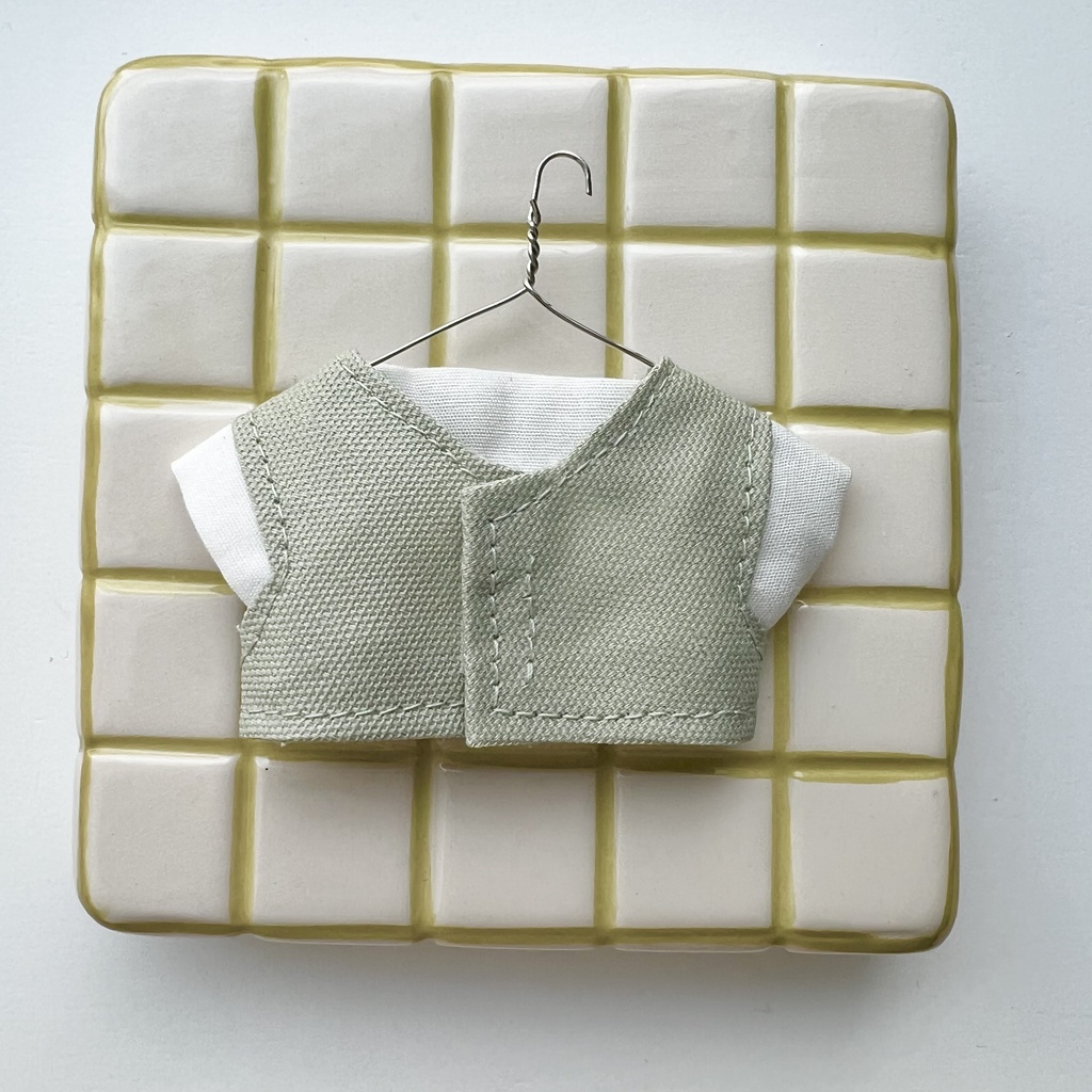 12cm用 レイヤード風トップス