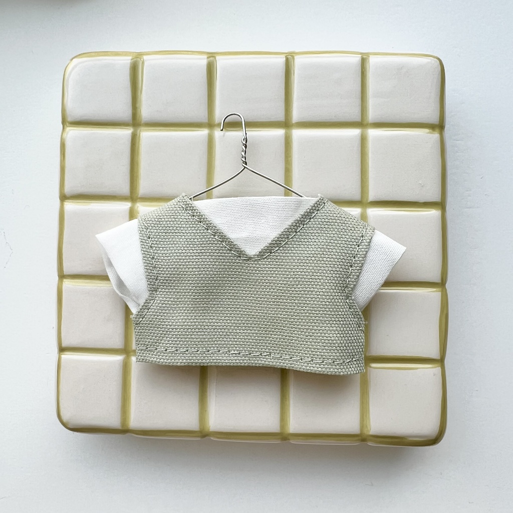 12cm用 レイヤード風トップス