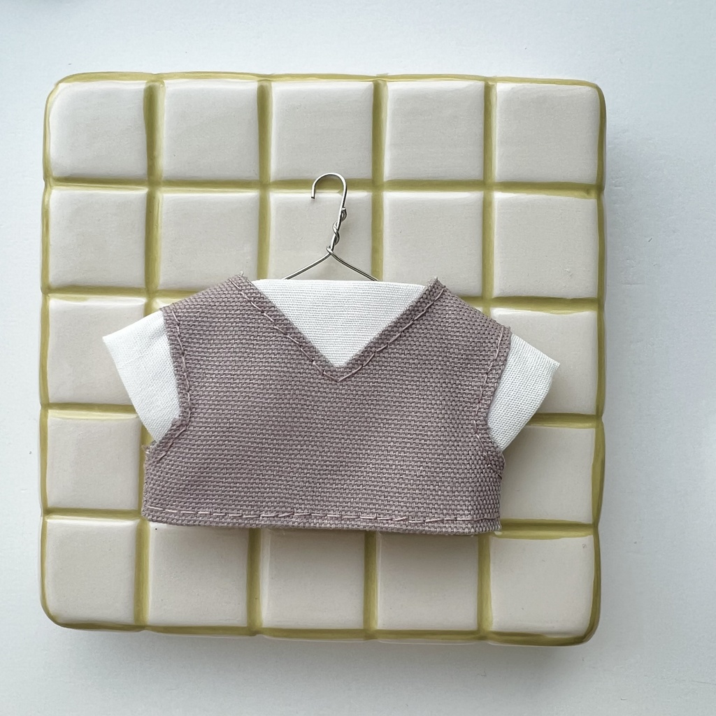 12cm用 レイヤード風トップス