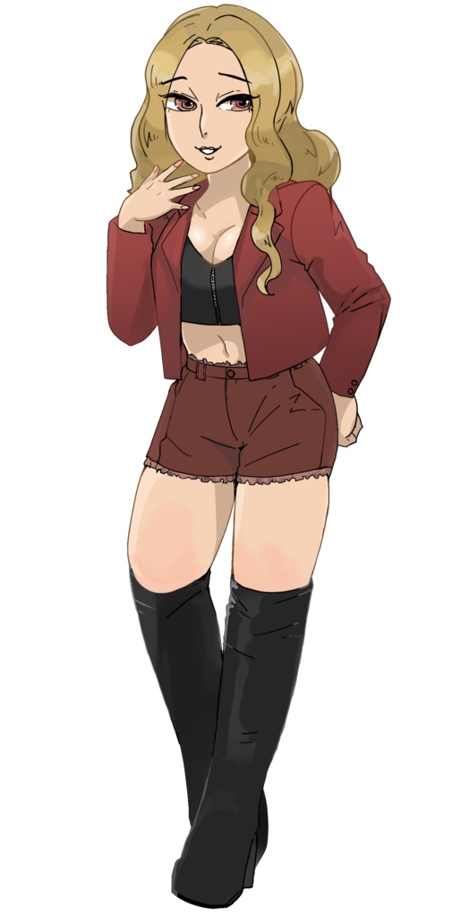 【無料版あり】ギャル_立ち絵