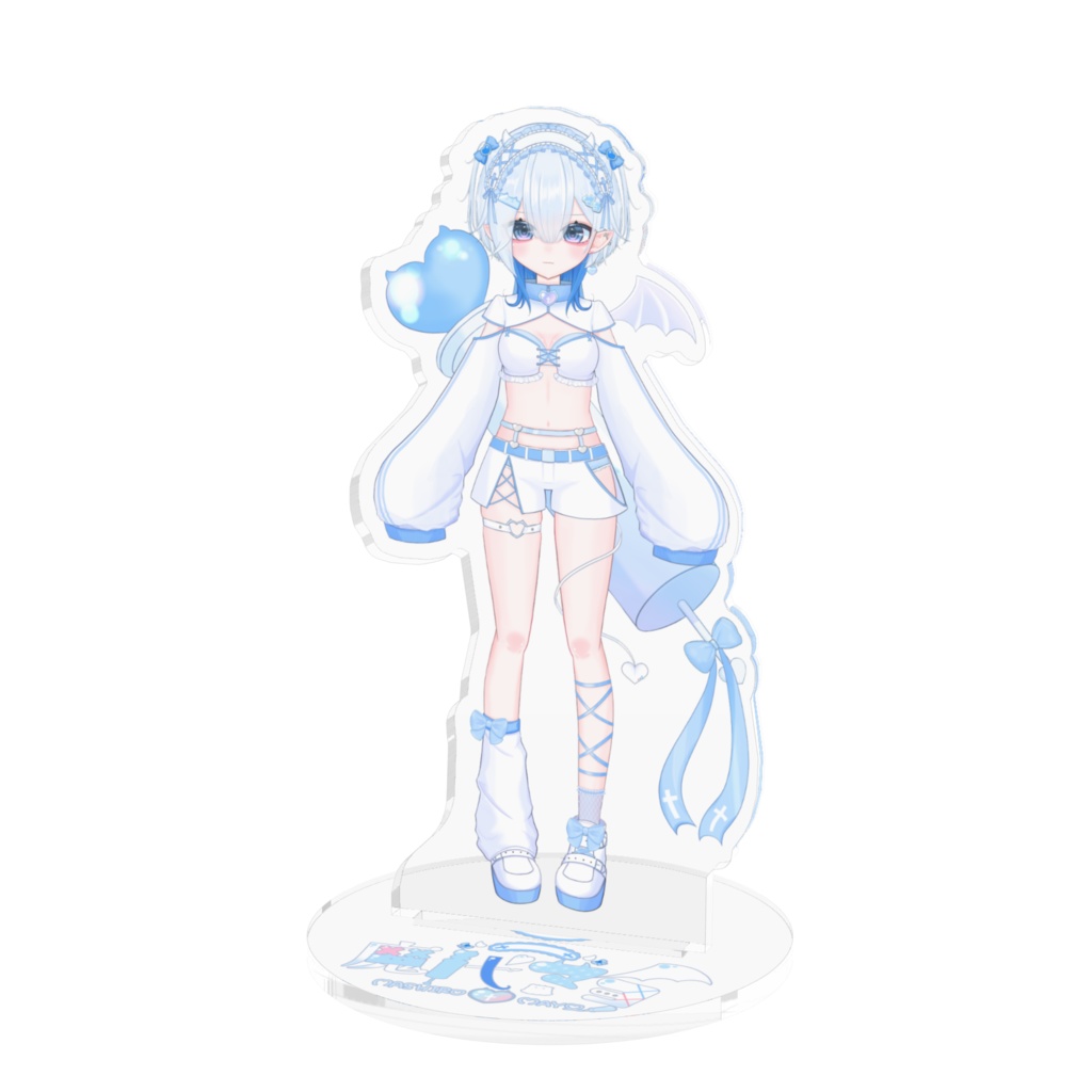 魔代マヨデビュー記念グッズ🩵初期衣装全身アクスタ①通常フル装備ver.