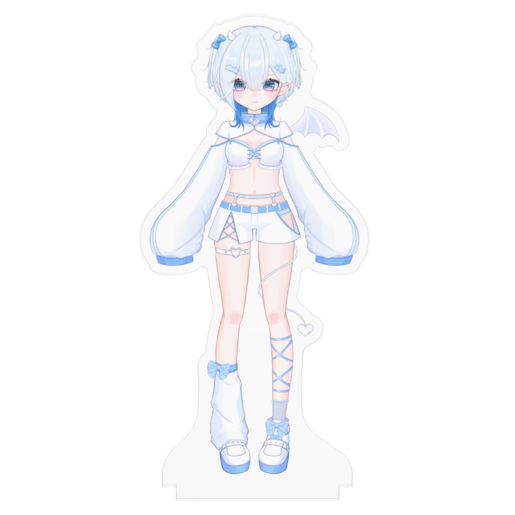 魔代マヨデビュー記念グッズ🩵初期衣装全身アクスタ②通常軽装Ver.