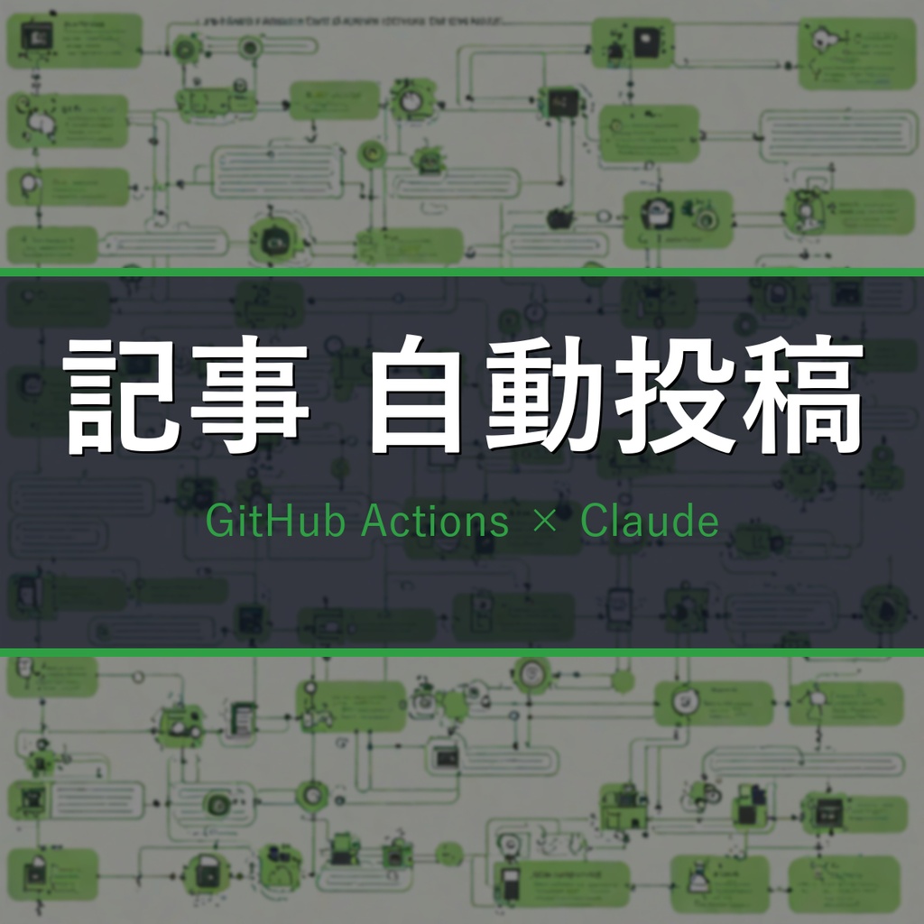 GitHub Actions×Claude 記事自動投稿スターター2026|サーバー不要・毎朝ブログが自動で増える