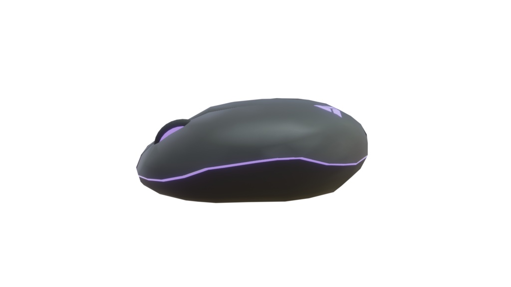 シンプルなローポリマウス