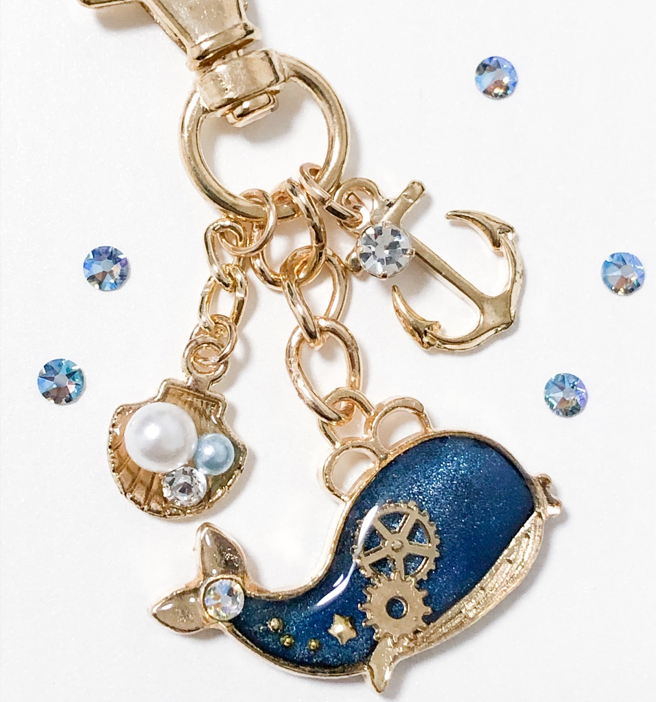 くじらのキーホルダー