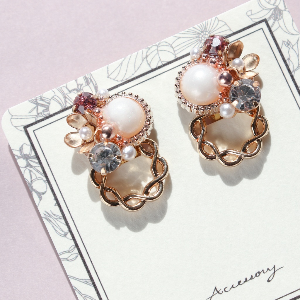 ビジューアクセサリー(パープル)