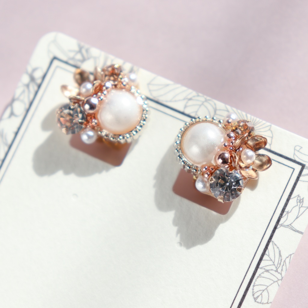 ビジューアクセサリー(ピンク)