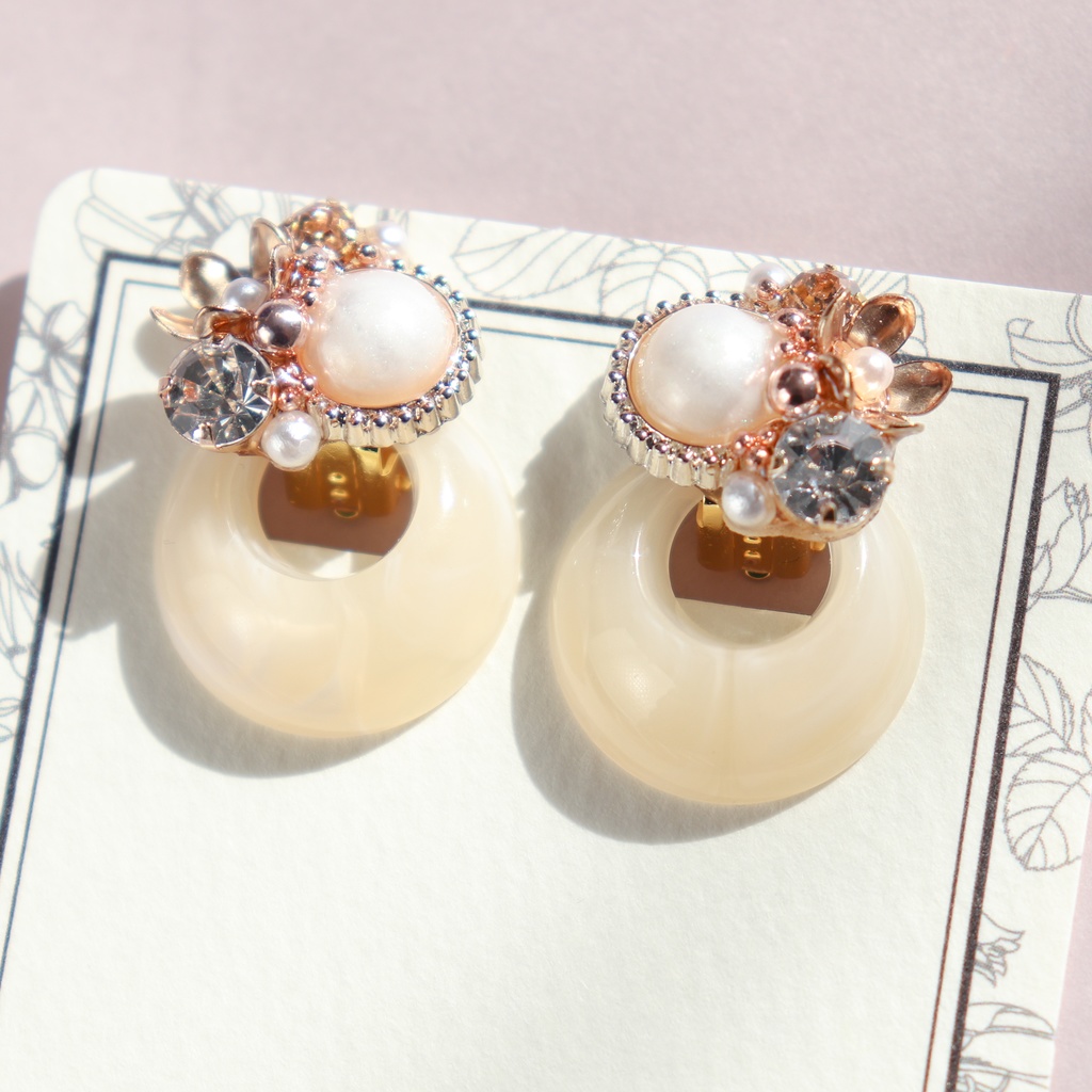 ビジューアクセサリー(ピンク)